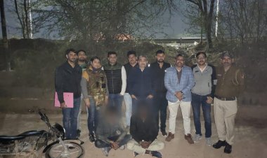 मुठभेड़ के बाद पुलिस ने दो शार्प शूटर को किया गिरफ्तार