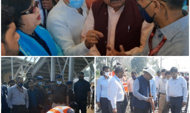 उत्तर मध्य रेलवे महाप्रबंधक ने निरीक्षण के दौरान कानपुर-टूंडला रेलखंड व्यवस्था को परखा