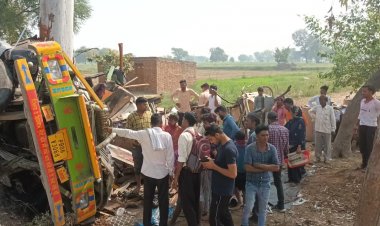 सड़क हादसों में महिला सहित नौ लोगों की मौत, कई घायल