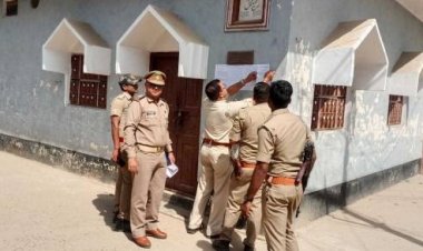 मुख्तार अंसारी की पत्नी और साले के आवास पर पुलिस ने चस्पा किया नोटिस