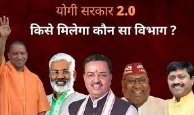 योगी सरकार के मंत्रियों को मिले विभाग, उप मुख्यमंत्री केशव मौर्य को ग्राम्य विकास