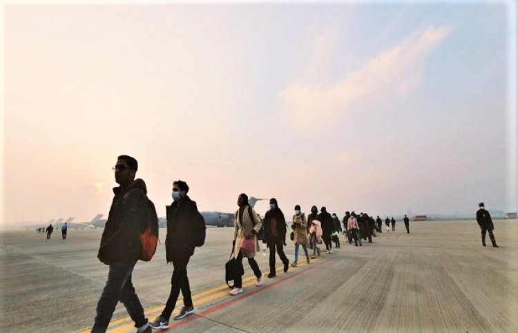 आपरेशन गंगा: 48 उड़ानों से 10,348 नागरिक यूक्रेन से स्वदेश लौटे