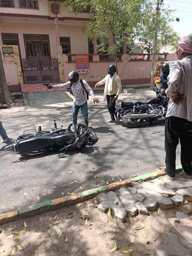 गाजियाबाद: मोटर साइकिल सवार बदमाशों ने पेट्रोल कर्मचारियों पर चलाई दहाड़े गोलियां,25लाख लूटकर फरार