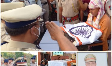 जम्मू-कश्मीर : पंचतत्व में विलीन हुए शहीद देव राज