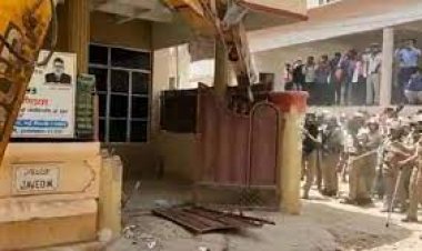 उप्र में उपद्रवियों पर हो रही सख्त कार्रवाई, अवैध निर्माणों पर चल रहा बुलडोजर