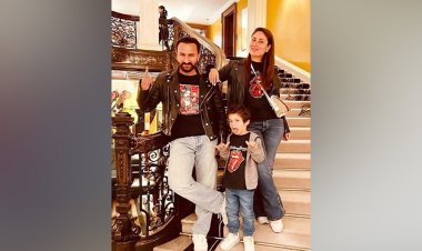 करीना कपूर ने सैफ और बेटे तैमूर संग जमकर की मस्ती