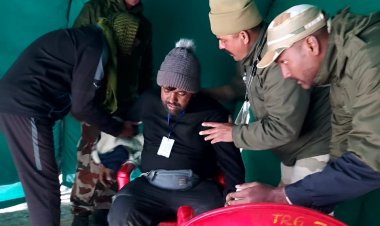 आइटीबीपी जवानों ने दर्जनों अमरनाथ यात्रियों को ऑक्सीजन देकर किया इलाज