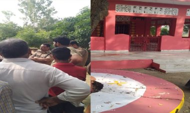 अयोध्या : हनुमान मंदिर में सो रहे युवक की गला रेत कर हत्या