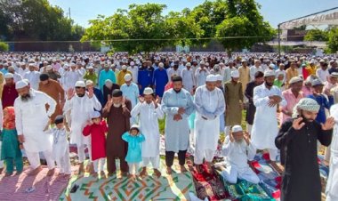अकीदत के साथ मस्जिदों मे अदा हुई ईद उल अजहा की नमाज
