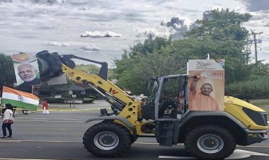 अमेरिकी सरजमीं पर उप्र के मुख्यमंत्री योगी आदित्यनाथ के बुलडोजर का बज रहा डंका