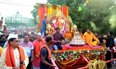 प्रतिमा विसर्जन के साथ ही श्रीगणेश जन्मोत्सव हुआ सम्पन्न