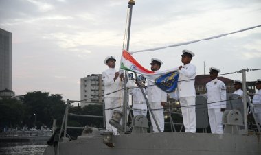 कारगिल युद्ध में पाकिस्तान को धूल चटाने वाला भारतीय युद्धपोत 'अजय' सेवामुक्त