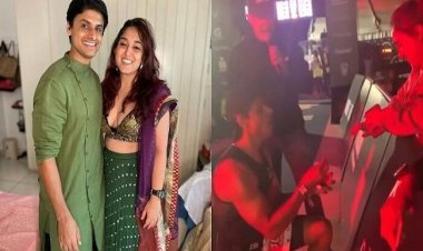 आमिर खान की लाडली को बॉयफ्रेंड ने फिल्मी अंदाज में किया प्रपोज, वीडियो वायरल