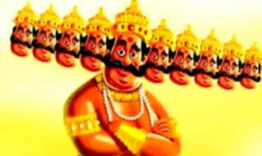 बारिश से कहीं भीगा रावण, तो कहीं बचा भी गया