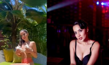 उर्फी जावेद ने फिर दिखाया अजीबो-गरीब अंदाज