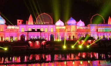 अयोध्या दीपोत्सव में आधी रात के बाद भी जारी रहेगा लेज़र शो