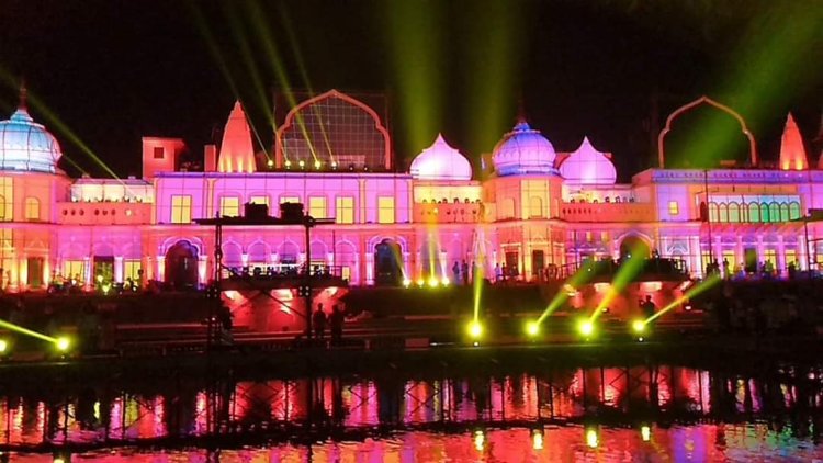 अयोध्या दीपोत्सव में आधी रात के बाद भी जारी रहेगा लेज़र शो