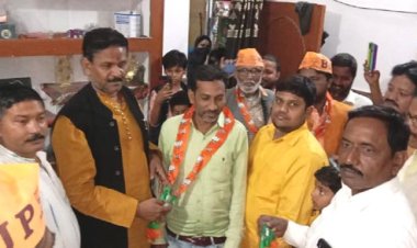 प्रयागराज में दर्जनों मुस्लिम परिवार के लोगों ने ली भाजपा की सदस्यता