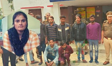 फरमानी नाज का पिता गिरोह बनाकर लूट रहा सरिया, भाई समेत आठ गिरफ्तार