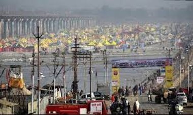 माघ मेले में दूसरे प्रमुख स्नान पर्व मकर संक्रांति की तैयारियां पूरी