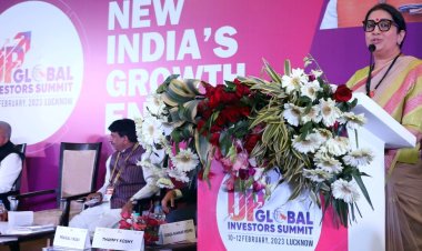 जीआईएस : ओडीओपी योजना से यूपी ही नहीं, देश भी बन रहा सशक्त : स्मृति ईरानी