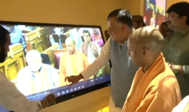 मुख्यमंत्री योगी ने विधान भवन में डिजिटल गैलरी का उद्घाटन किया