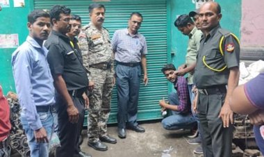 गृहकर वसूली में कीडगंज स्थित उन्नीस दुकानें सील