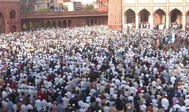 देशभर में पूरी अकीदत के साथ अदा की गई नमाज-ए-ईद