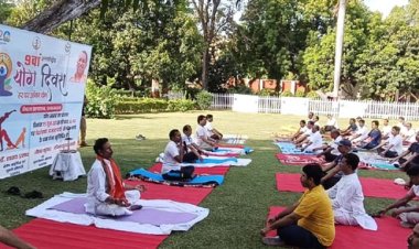 महापौर ने किया योग सप्ताह का शुभारम्भ