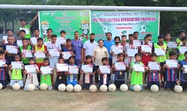 इलाहाबाद स्पोर्टिंग फुटबॉल अकादमी ने मनाया ग्रासरूट दिवस