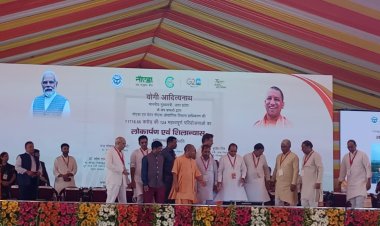 मुख्यमंत्री योगी ने गौतमबुद्धनगर में किया 1718 करोड़ की विकास परियोजनाओं का लोकार्पण व शिलान्यास