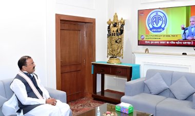 मुख्यमंत्री, उपमुख्यमंत्रियों ने सुना प्रधानमंत्री के मन की बात