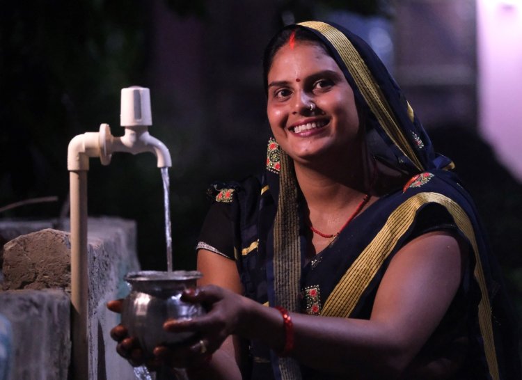 उप्र में ''हर घर जल'' योजना ने पार किया 50 फीसदी का आंकड़ा