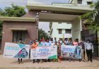 हिन्दी विश्वविद्यालय में एक घण्टा श्रमदान कर बापू को दी गई स्वच्छांजलि