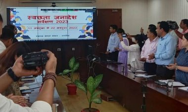 उप्र के नगरीय निकायों में शुरू हुआ 'स्वच्छता जनादेश सर्वेक्षण-2023' अभियान