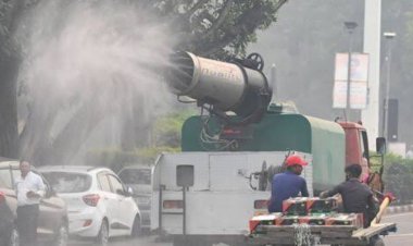 अब प्रदूषण को कम करने के लिए दमकल विभाग मैदान में उतरी