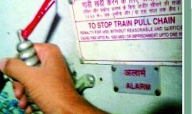 चेन पुलिंग करने वाले 6740 लोगों पर 33,69,657 रुपये जुर्माना