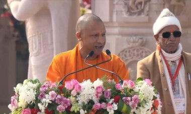 मंदिर वहीं बना है, जहां बनाने का संकल्प लिया था : मुख्यमंत्री योगी