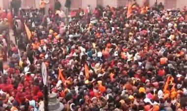 अयोध्या में तीन लाख भक्तों ने रामलला के किए दिव्य दर्शन