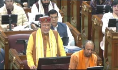 उप्र बजट : वित्त मंत्री सुरेश खन्ना ने पेश किया 07 लाख 36 हजार 437 करोड़ का बजट