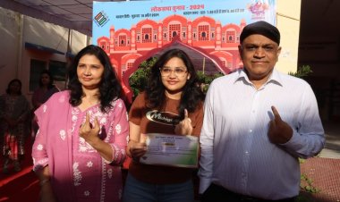 राजस्थान की 12 लोकसभा सीटों पर मतदान शुरू : सुबह से लगी क़तारें