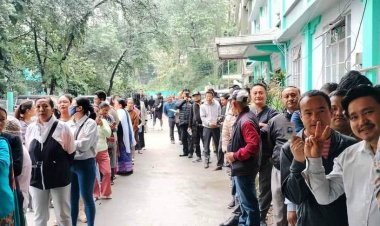 सिक्किम में लोकसभा की एकमात्र और विधानसभा की 32 सीटों के चुनाव के लिए मतदान शुरू