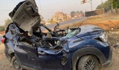 हापुड़ में सड़क हादसे में 6 लोगों की मौत