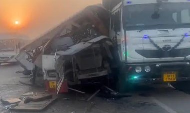 उप्र के अमरोहा, कन्नौज और फिरोजाबाद में सड़क हादसे, एक की मौत 54 से अधिक घायल