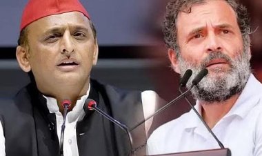 प्रयागराज : राहुल व अखिलेश की जनसभा में भगदड़, बैरंग लौटे दोनों नेता