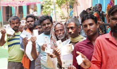  छठे चरण में 58.82 प्रतिशत मतदान, बंगाल में सर्वाधिक 78.19 प्रतिशत वोट पड़े