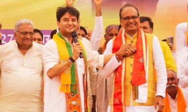 मप्र में भाजपा क्लीन स्वीप की ओर, शिवराज चार लाख और सिंधिया 3.88 लाख वोटों से आगे