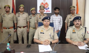 मुरादाबाद: ऑनलाइन लोन के नाम पर ठगी करने वाले गिरोह का खुलासा, प्रयागराज निवासी आरोपित दबोचा