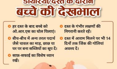 उप्र में एक जुलाई से शुरू होगा 'डायरिया रोको अभियान'