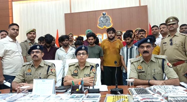 ऑनलाइन गेमिंग में करोड़ों की ठगी करने वाले 12 गिरफ्तार